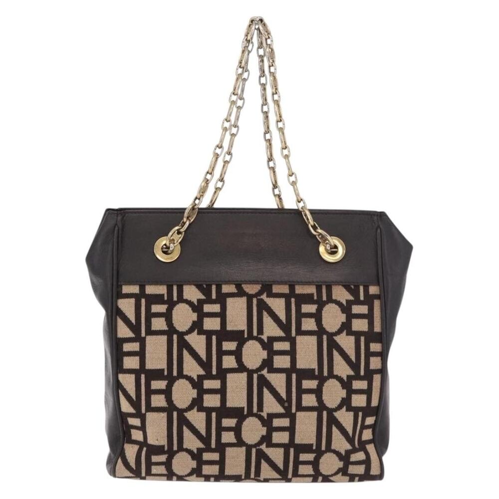 Celine Triomphe Shoulder Bag Beige